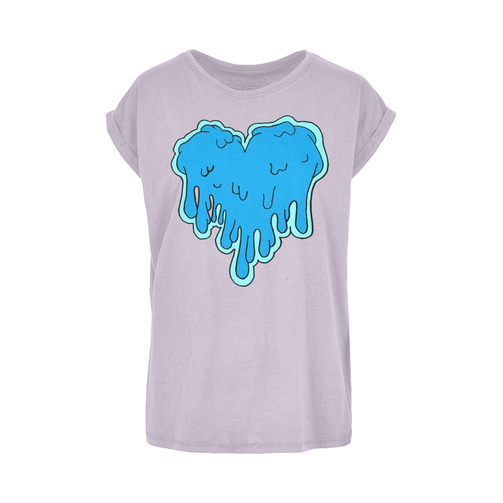 benzo heart Women's Extended Shoulder T-Shirt XS-5XL