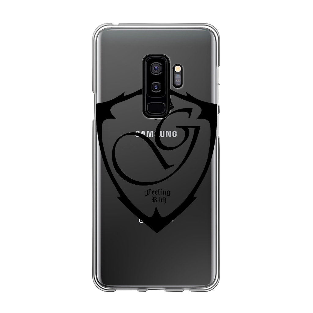 Feeling rich Back Printed Transparent Soft Phone Case