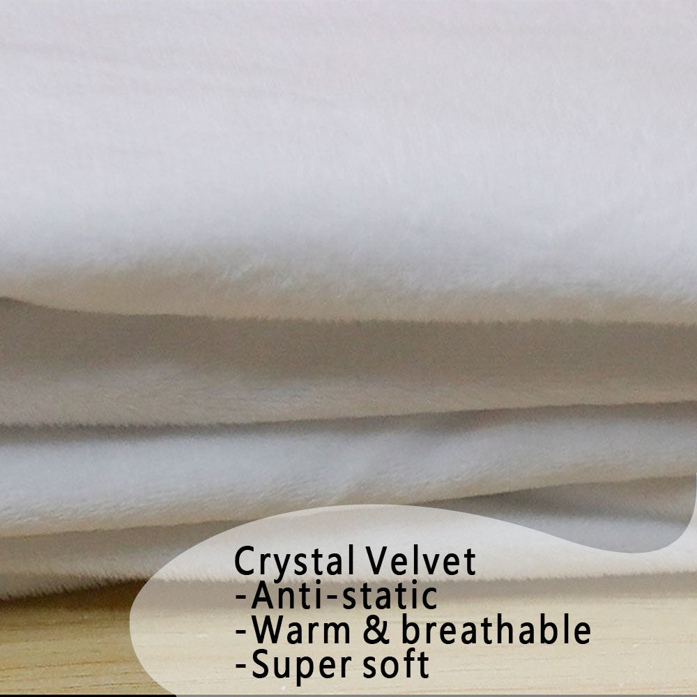 Gorgani Scarf Warm Breathable Velvet Scarf for Winter 63" x 10"