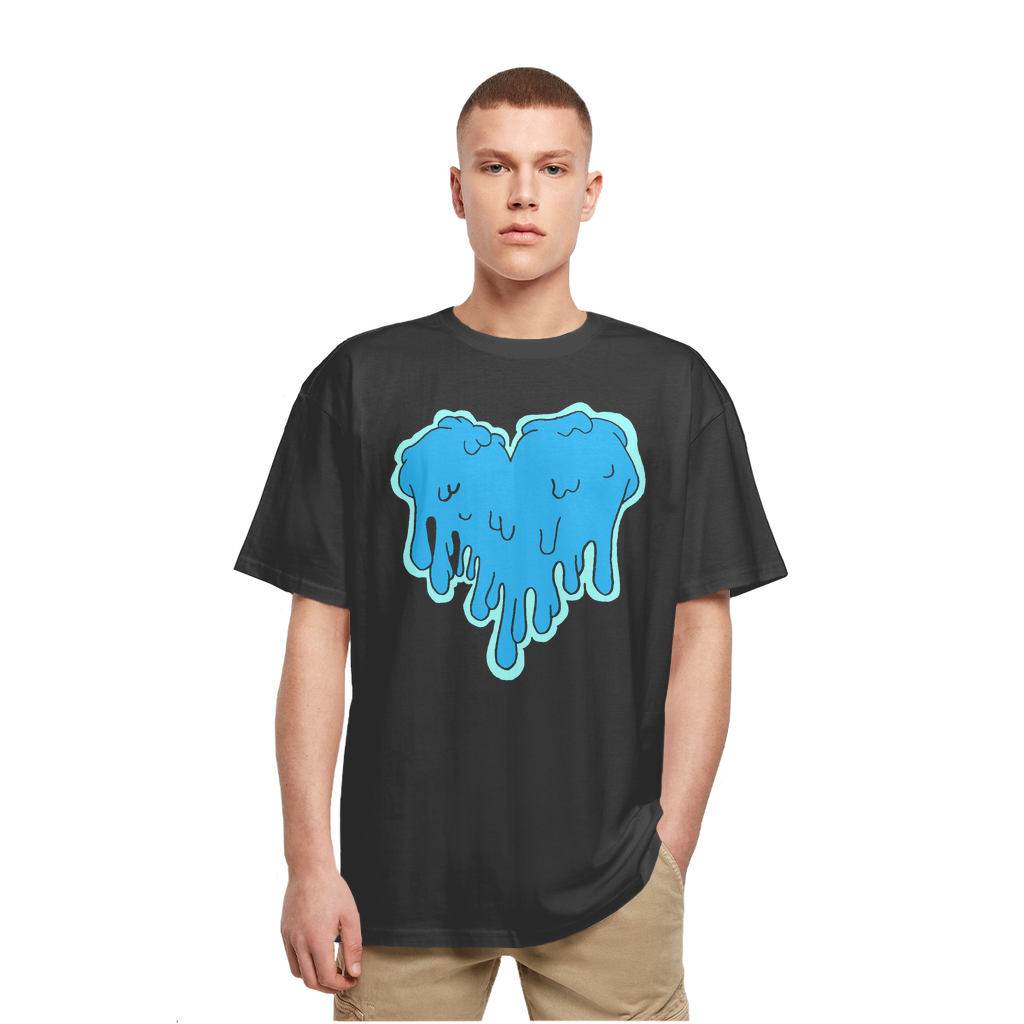benzo heart Heavy Oversized T-Shirt