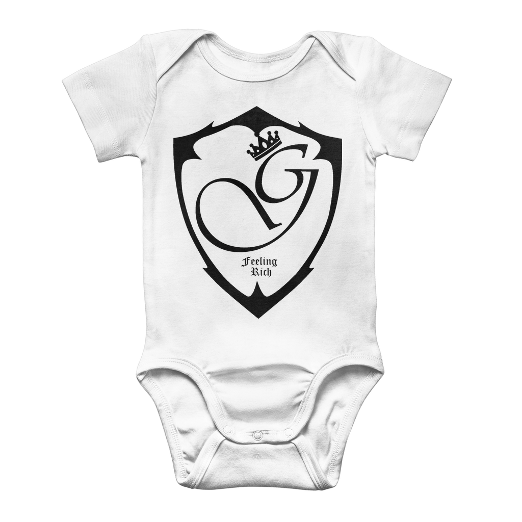 Feeling rich Classic Baby Onesie Bodysuit
