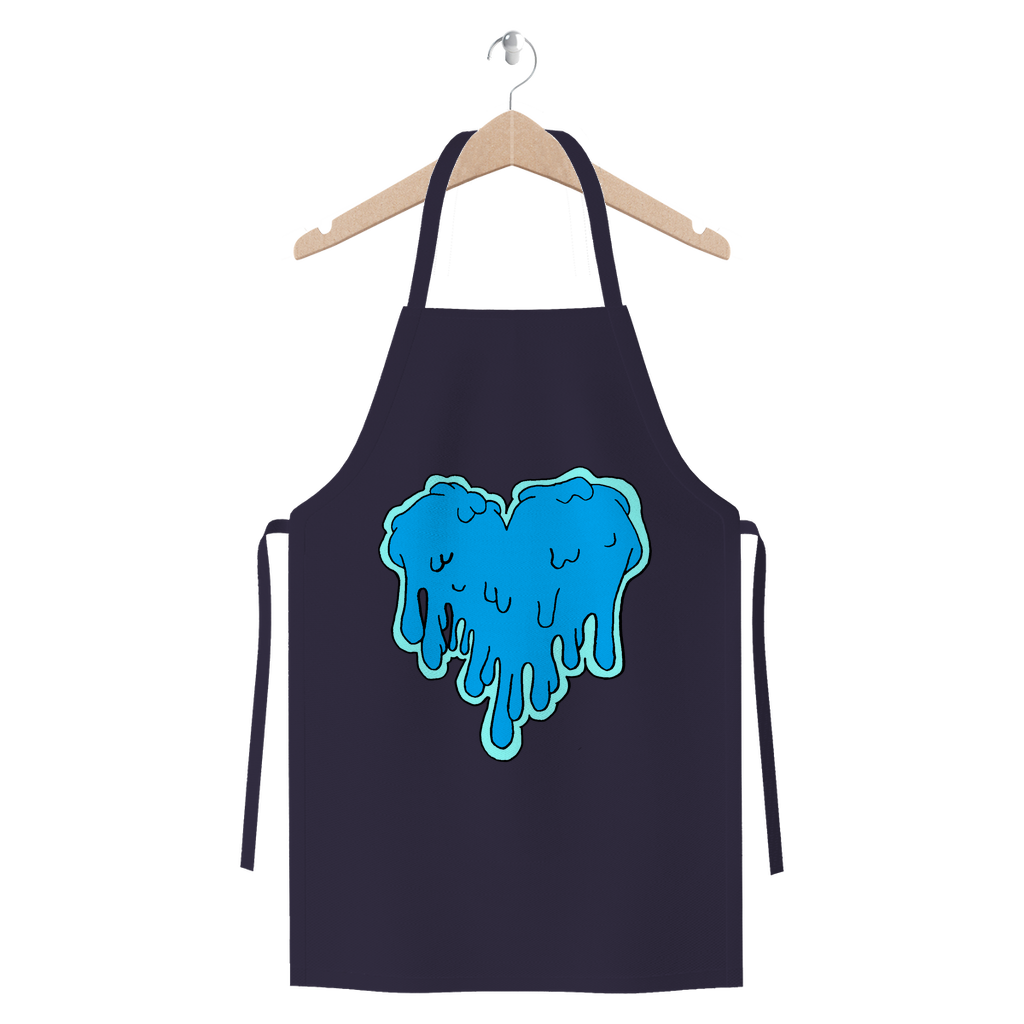 benzo heart Premium Jersey Apron
