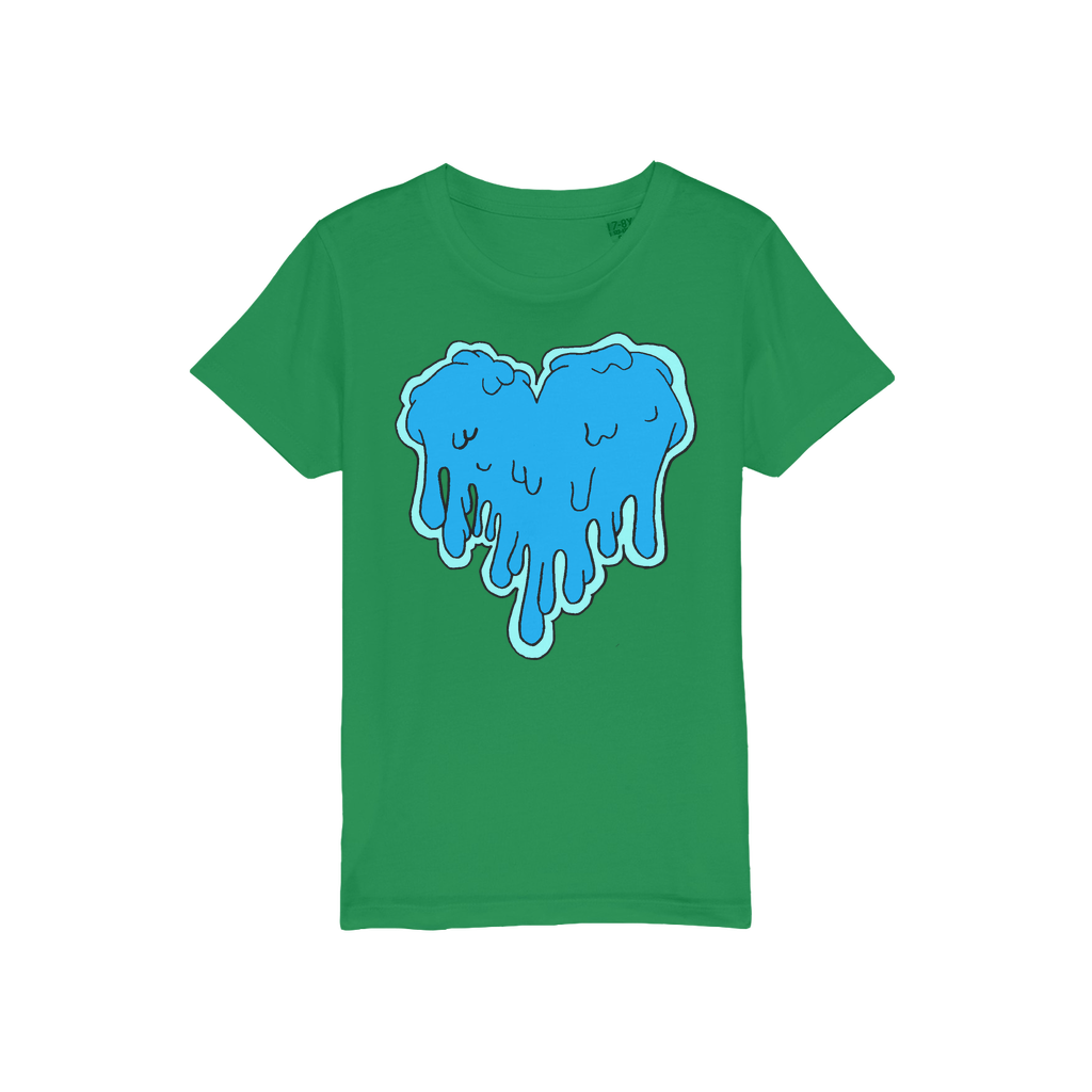 benzo heart Organic Jersey Kids T-Shirt