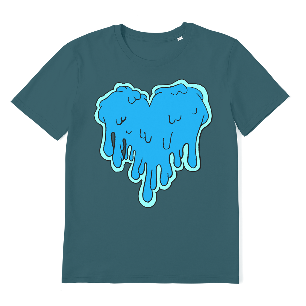 benzo heart Premium Organic Adult T-Shirt