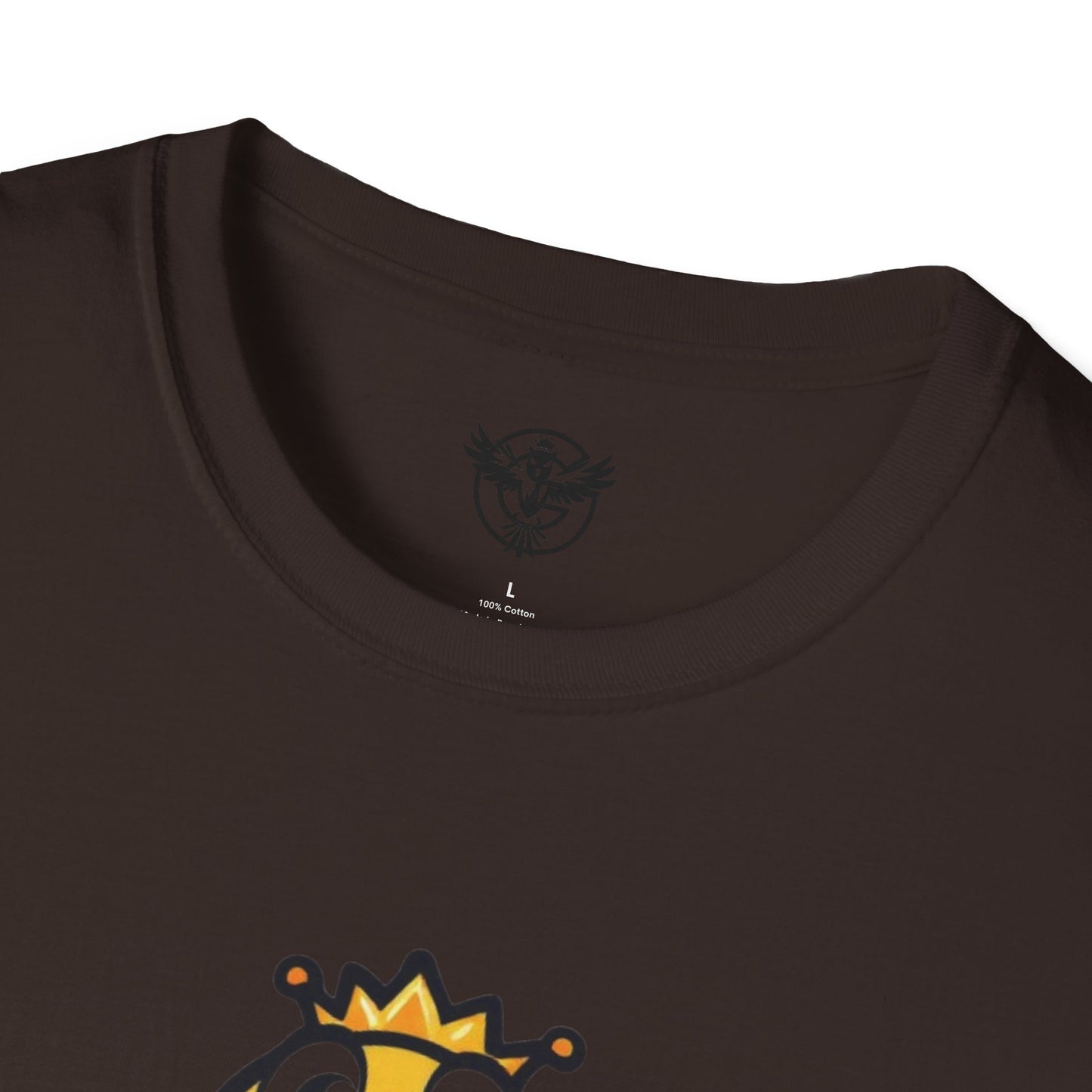 Queen B Unisex Softstyle T-Shirt - Fun and Bright Graphic Tee for Bee Lovers