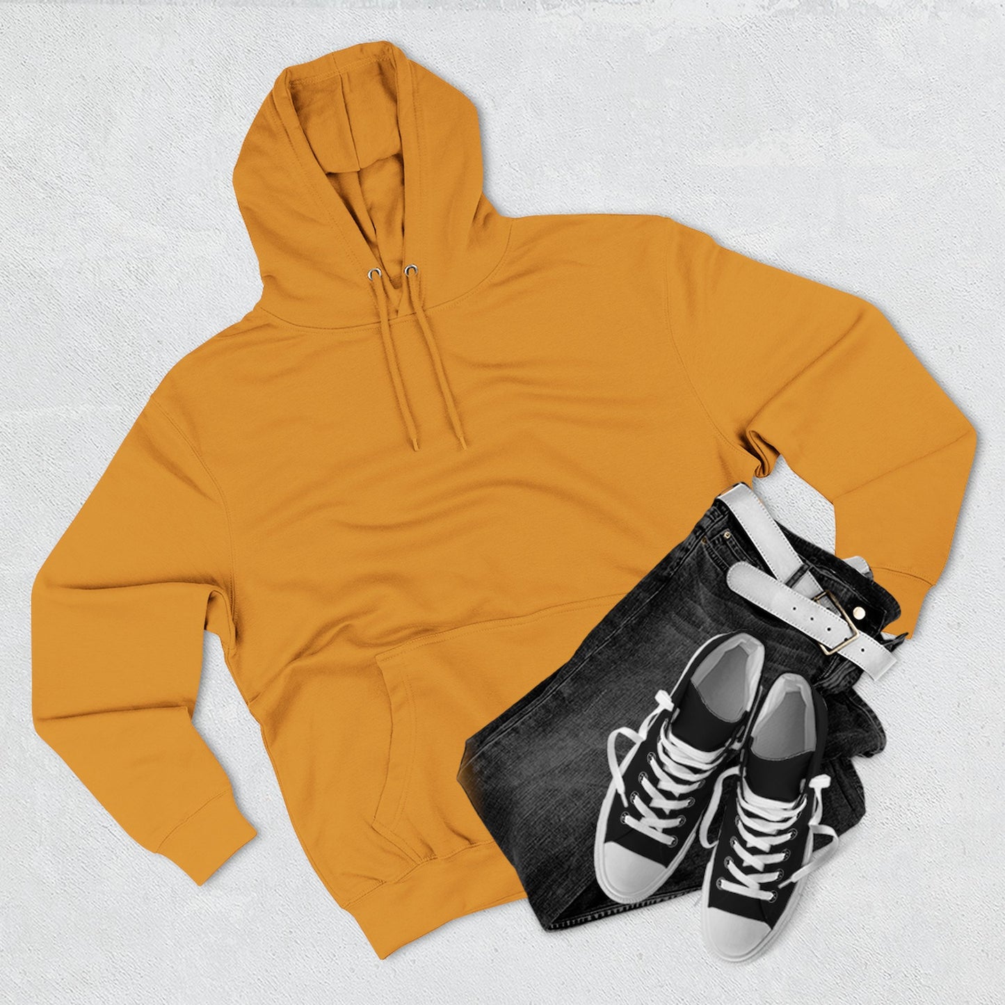 Gorgani Fitness Three-Panel Fleece Hoodie