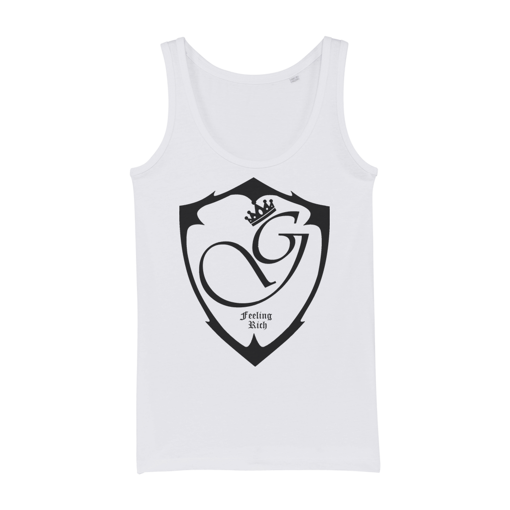 Feeling rich Organic Jersey Womens Tank Top