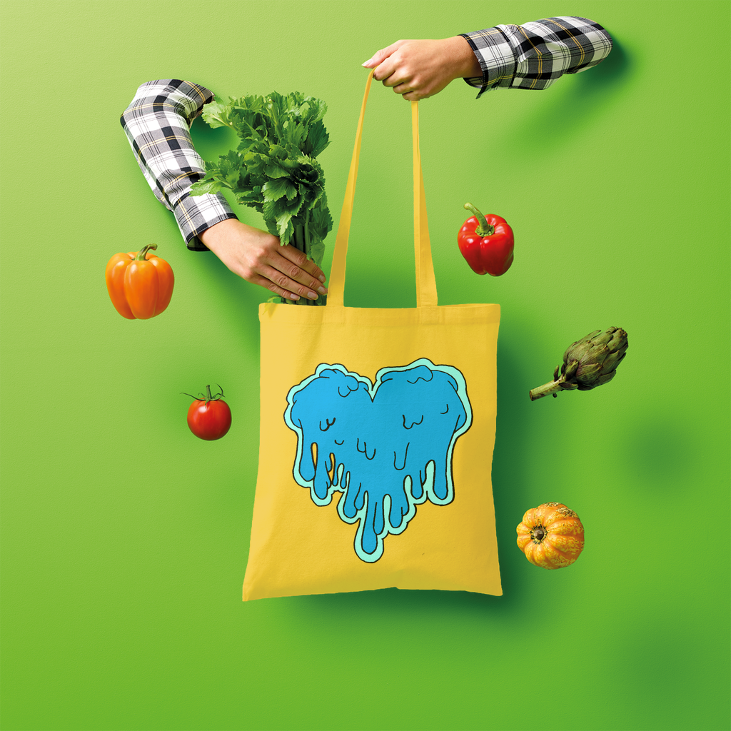 benzo heart Shopper Tote Bag