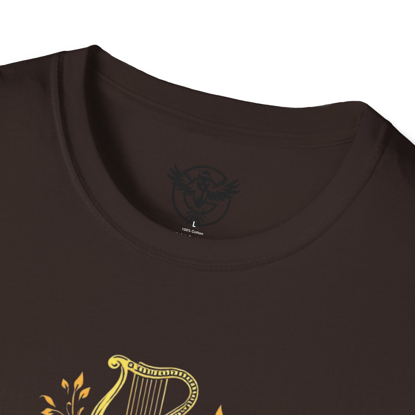 G.A. Gorgani Music Unisex Softstyle T-Shirt – Elegant Musical Design for Music Lovers