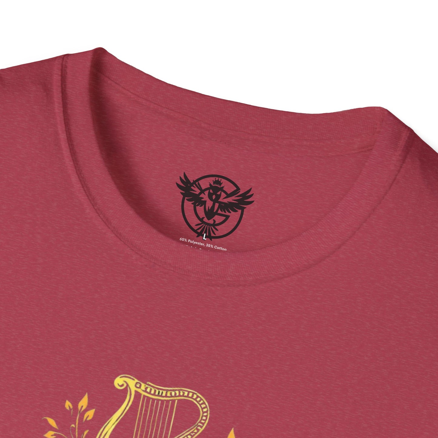 G.A. Gorgani Music Unisex Softstyle T-Shirt – Elegant Musical Design for Music Lovers