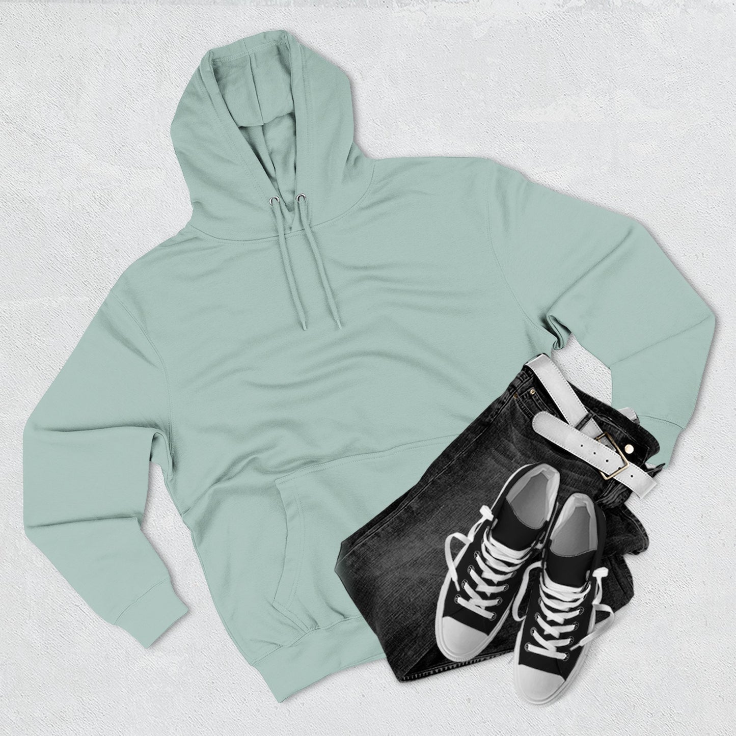 Gorgani Fitness Three-Panel Fleece Hoodie