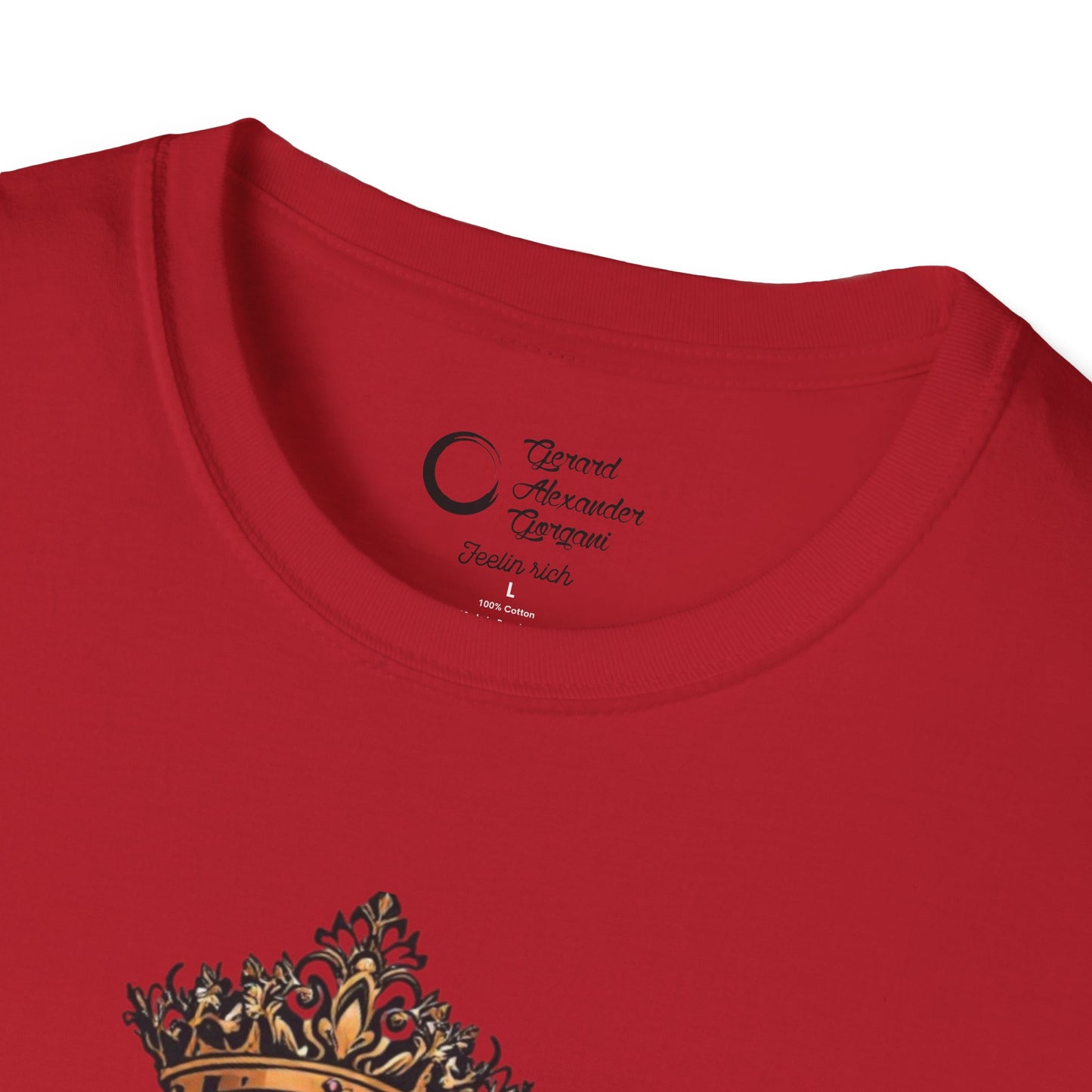 Strength Life Love by G.A.Gorgani Unisex Softstyle T-Shirt - Empowering Couple Graphic Tee