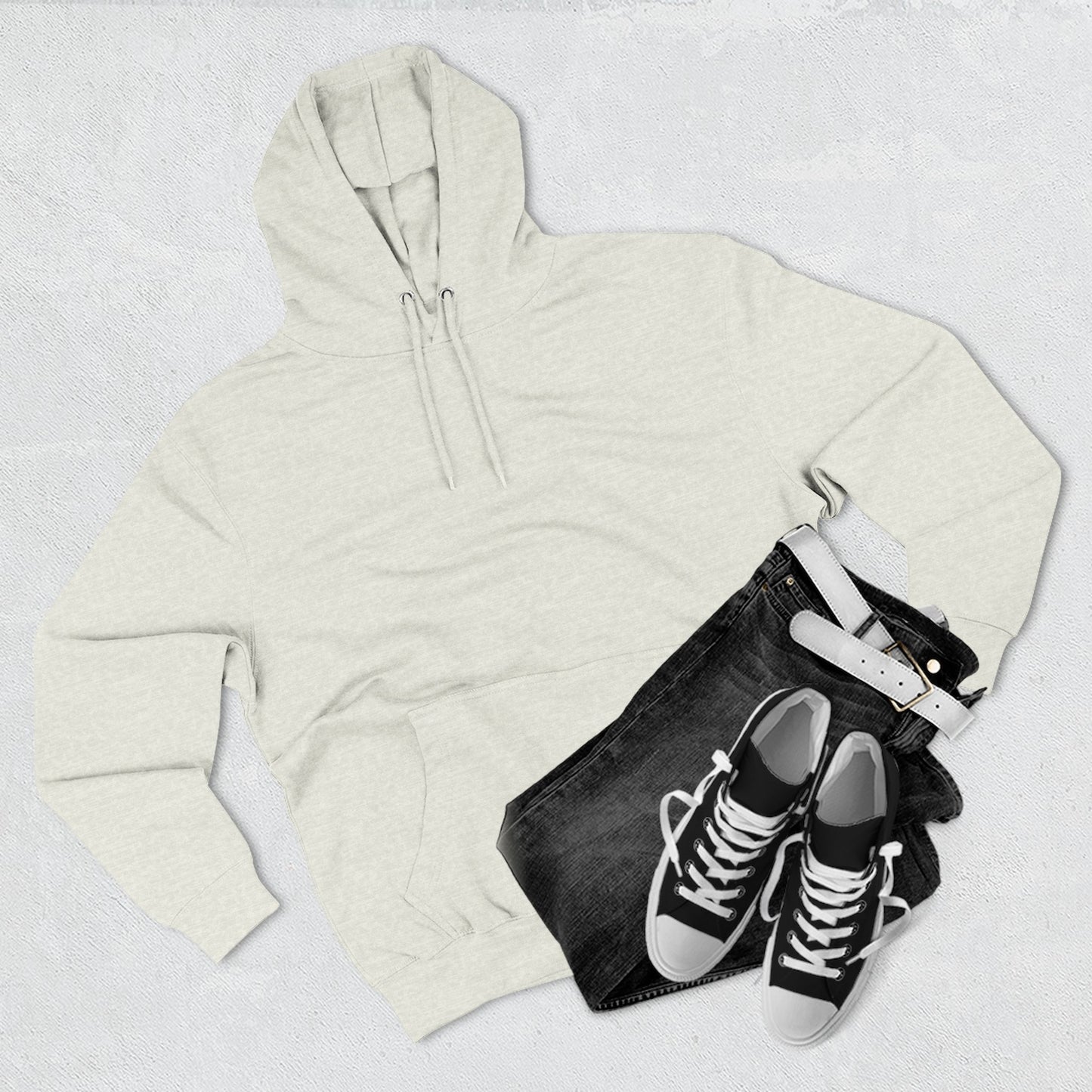 Gorgani Fitness Three-Panel Fleece Hoodie