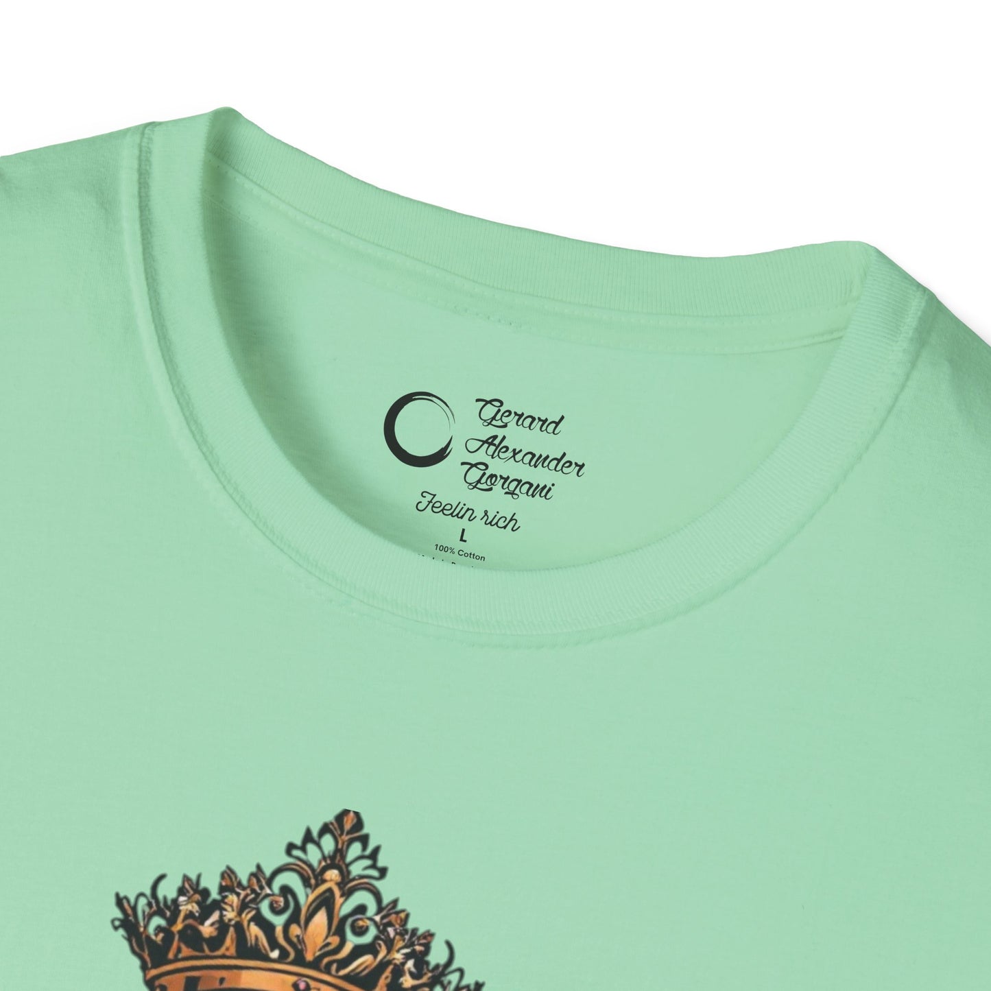 Strength Life Love by G.A.Gorgani Unisex Softstyle T-Shirt - Empowering Couple Graphic Tee