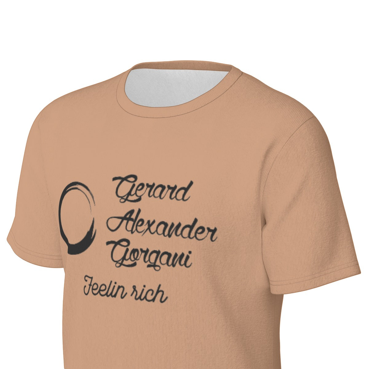 Gorgani cinamon Men's O-Neck T-Shirt | 190GSM Cotton