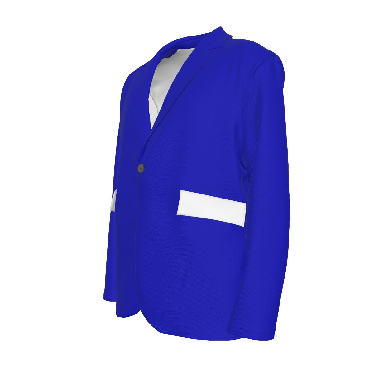 Gorgani Men's Casual Flat Lapel Collar Blazer | 245GSM Cotton