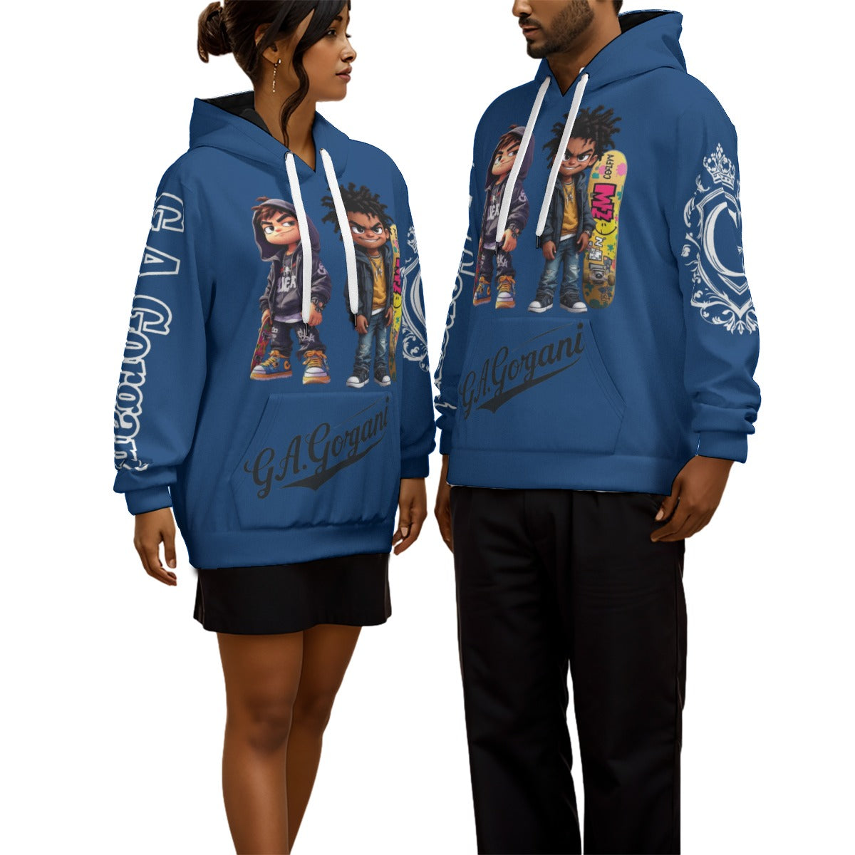 gorgani skater hoodie Unisex Pullover Hoodie | 310GSM Cotton