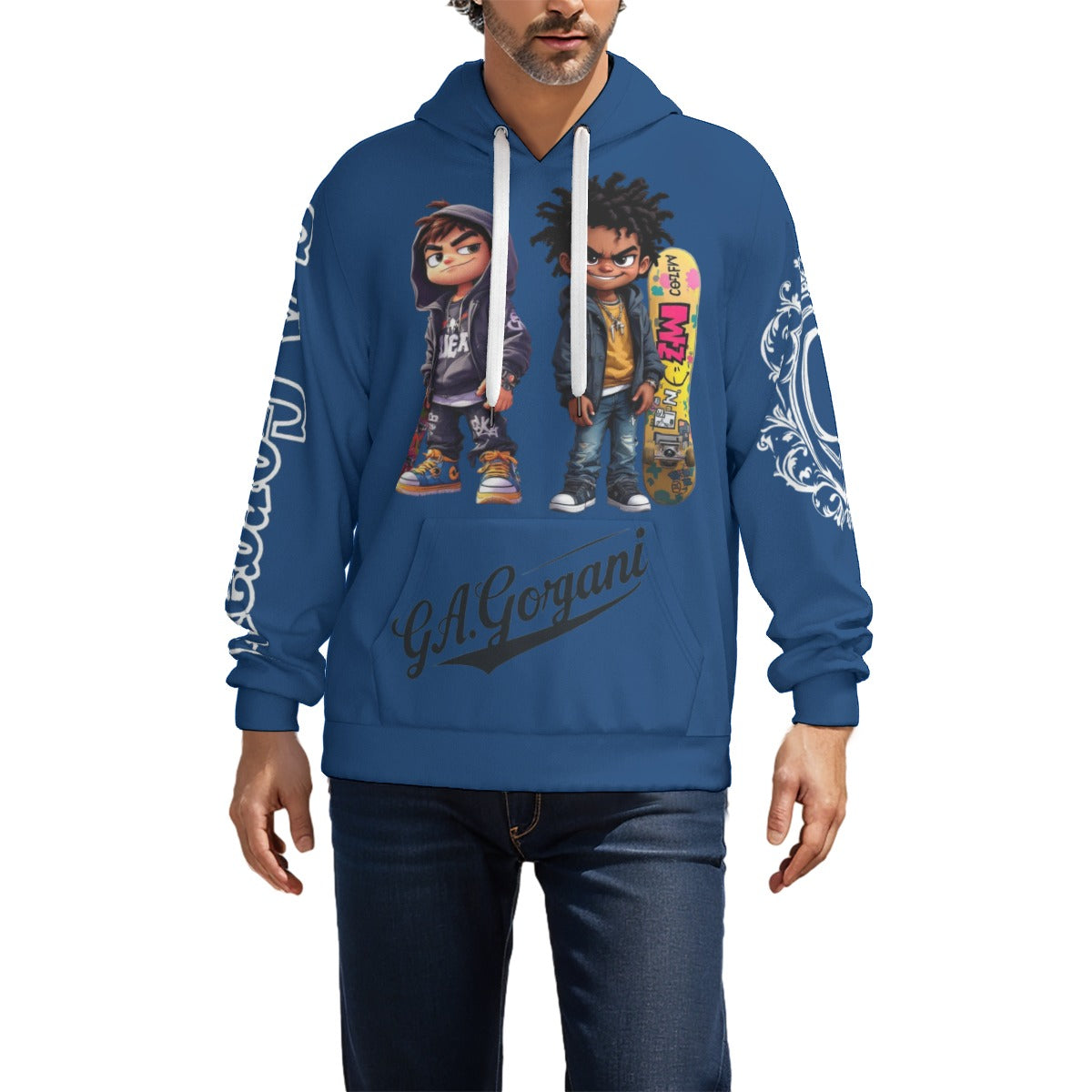 gorgani skater hoodie Unisex Pullover Hoodie | 310GSM Cotton