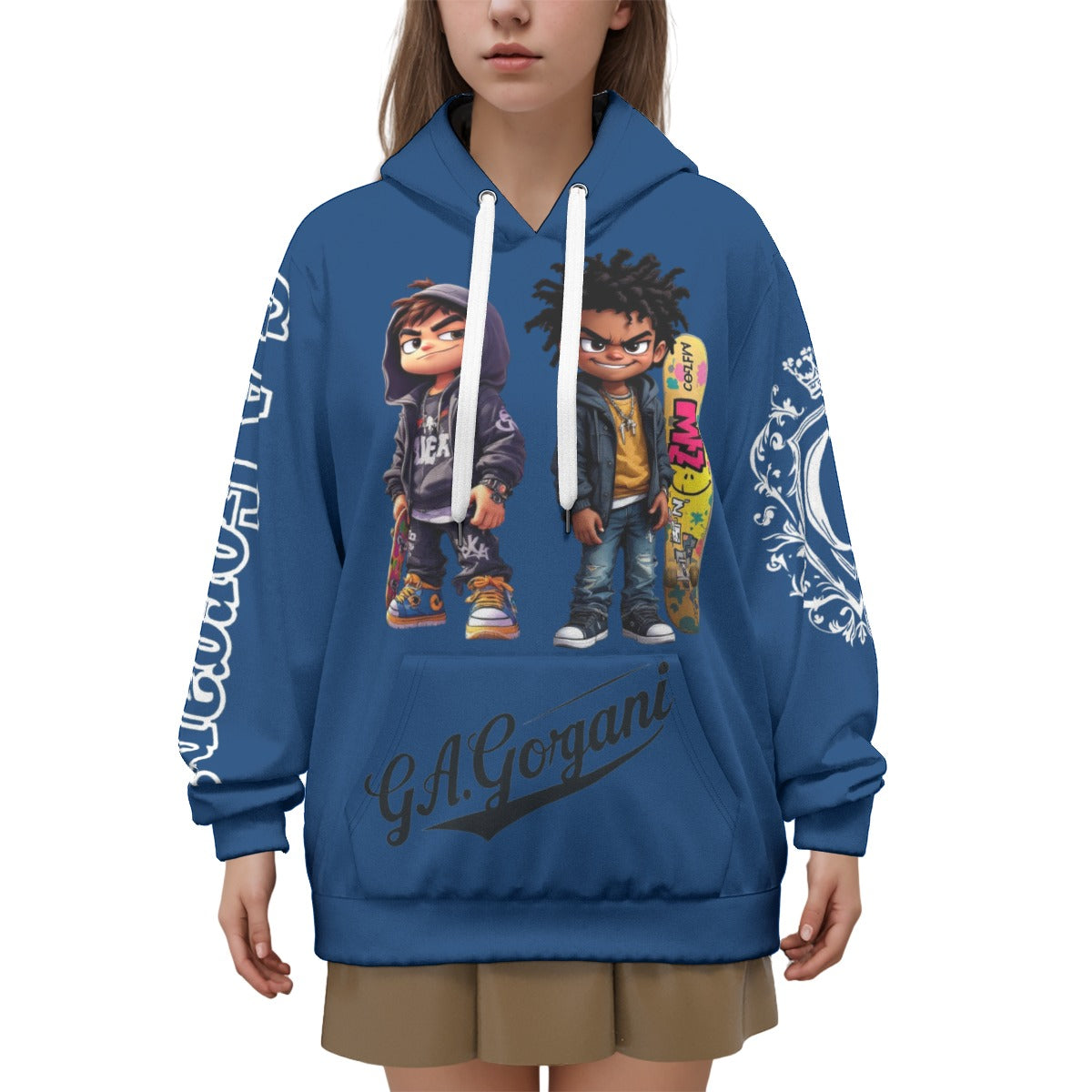 gorgani skater hoodie Unisex Pullover Hoodie | 310GSM Cotton