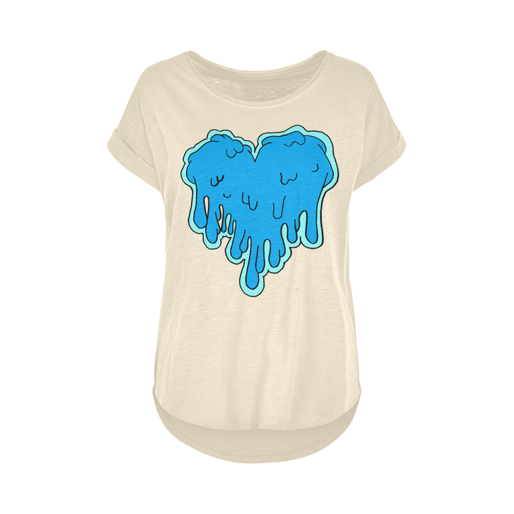 benzo heart Women's Long Slub T-Shirt XS-5XL