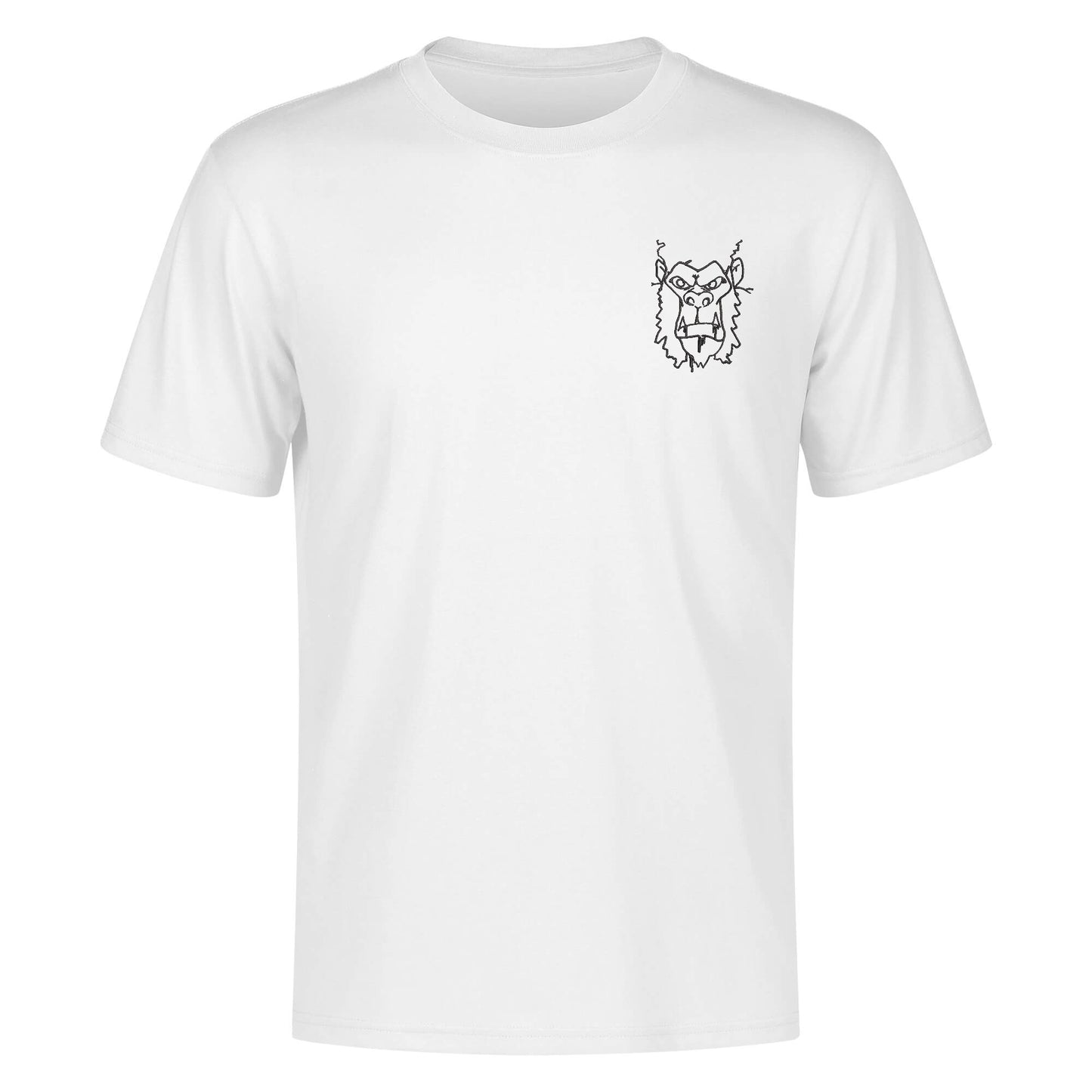 Gorgani Embroidered Mens Cotton T shirt (Chest Design)