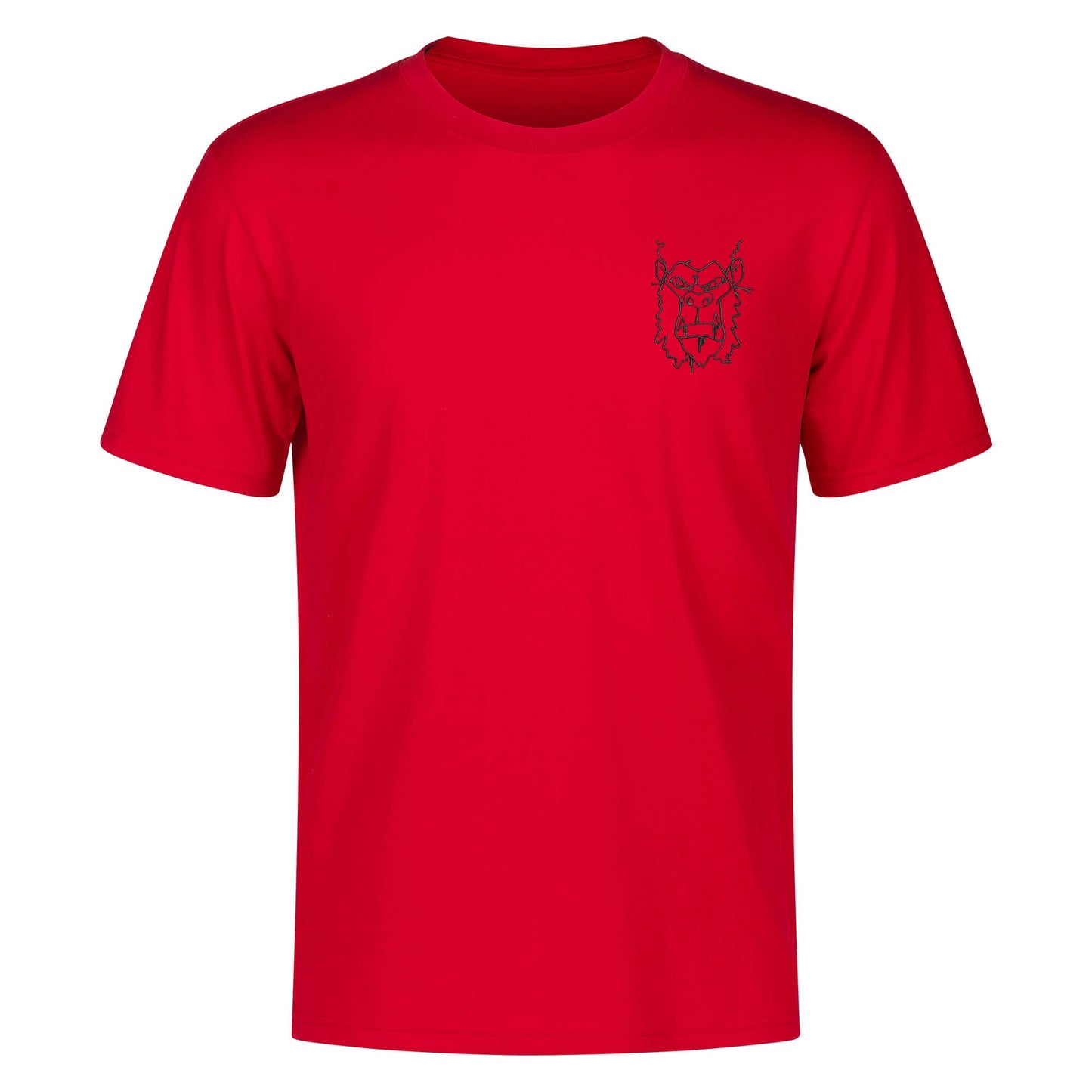 Gorgani Embroidered Mens Cotton T shirt (Chest Design)
