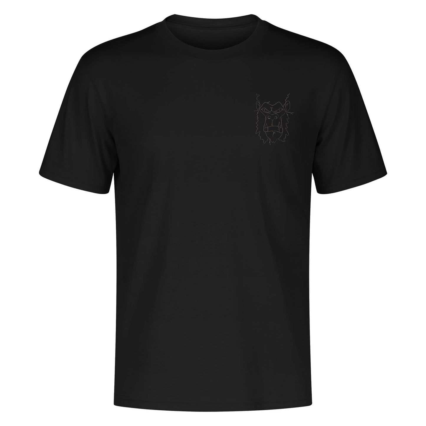 Gorgani Embroidered Mens Cotton T shirt (Chest Design)