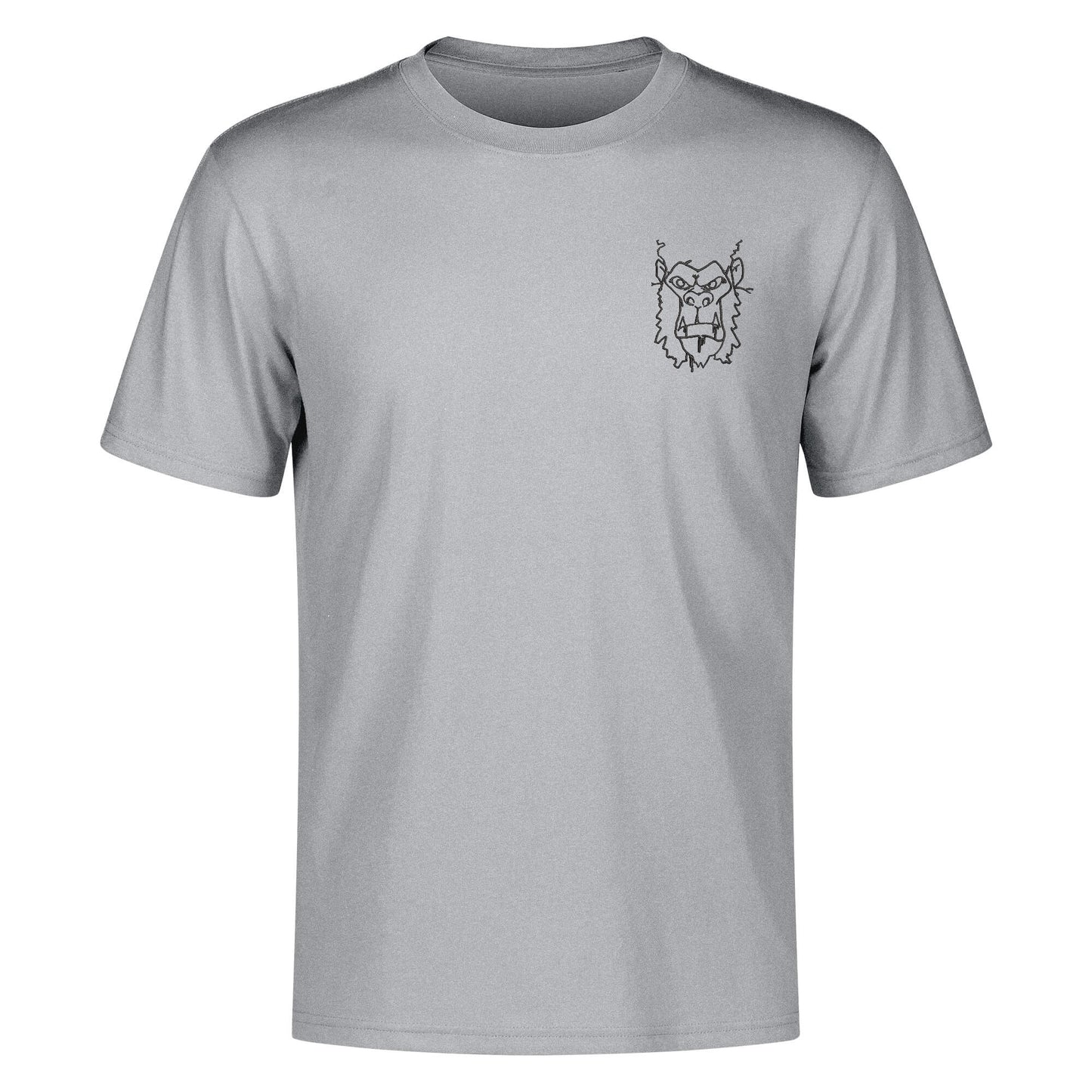 Gorgani Embroidered Mens Cotton T shirt (Chest Design)