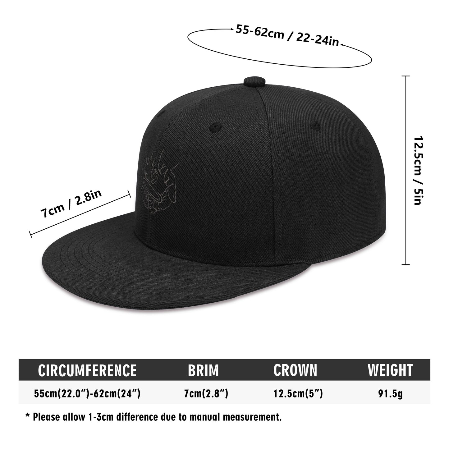 Embroidered gorgani hat