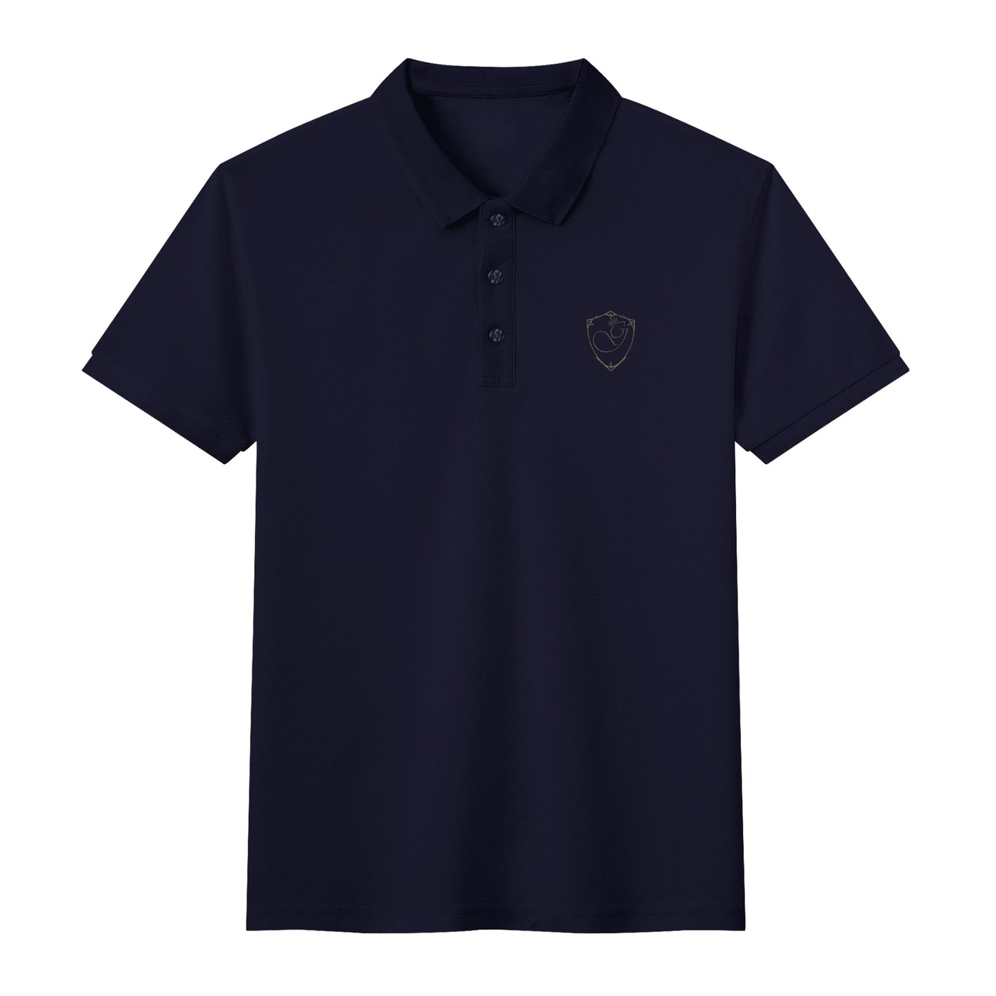 Gorgani Unisex Cotton Polo Shirt With Logo