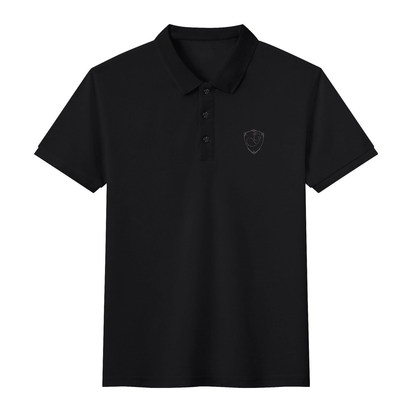 Gorgani Unisex Cotton Polo Shirt With Logo
