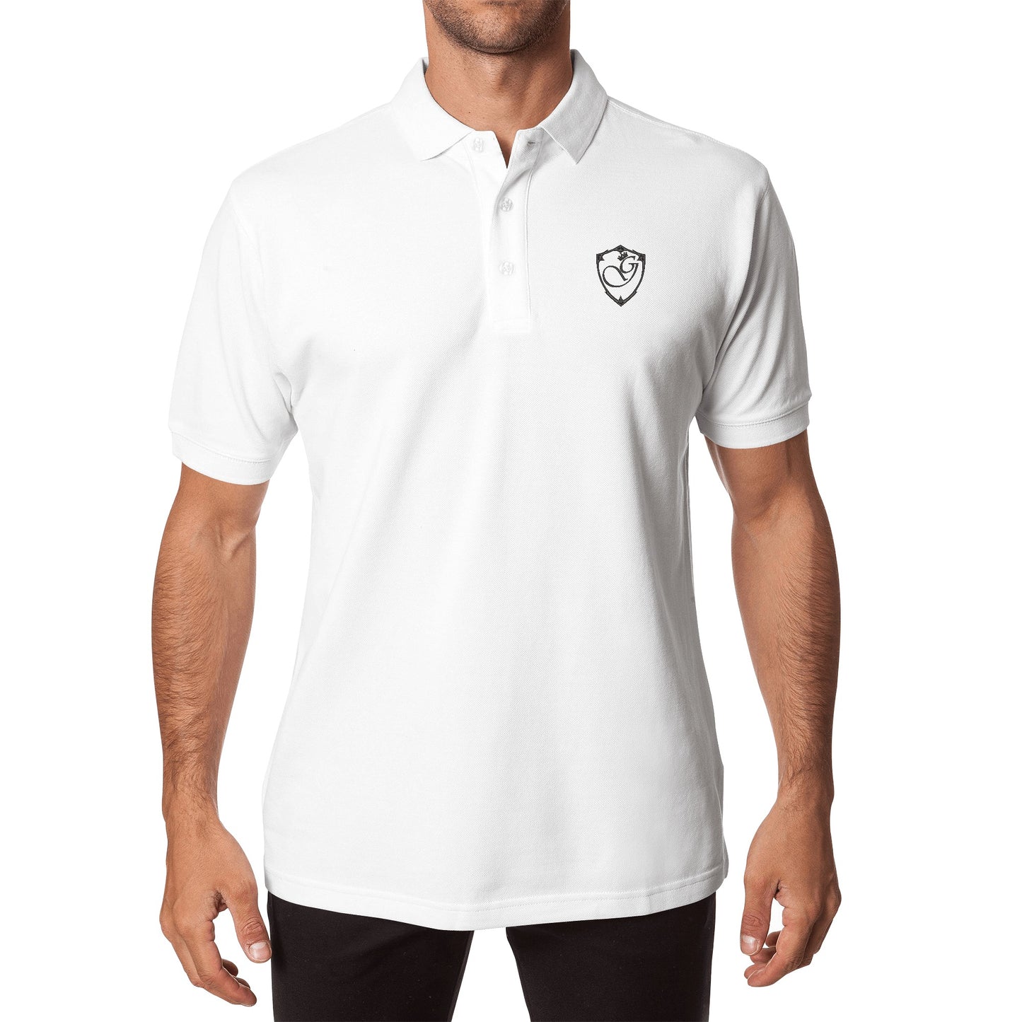 Gorgani Unisex Cotton Polo Shirt With Logo