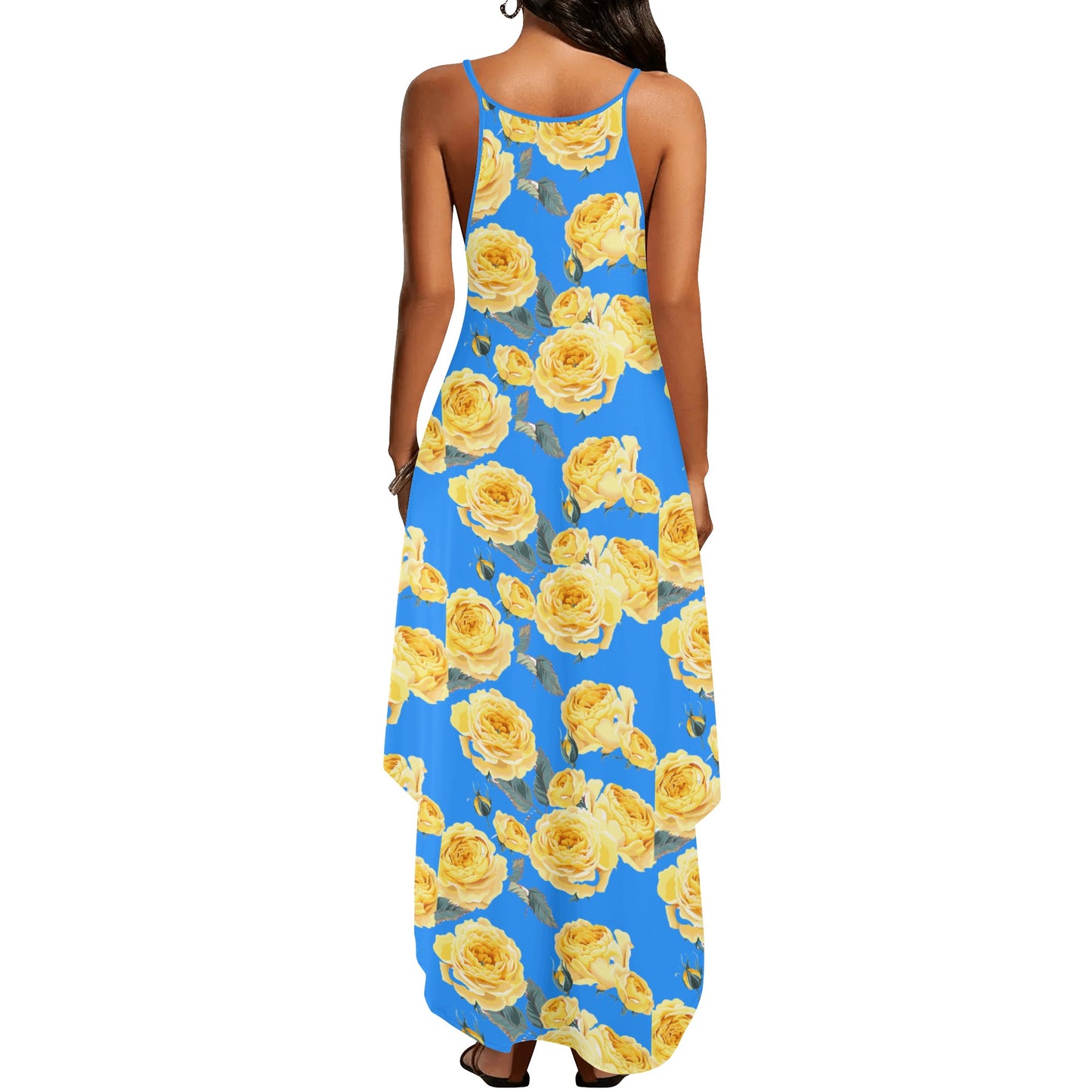 Gorgani Womens Elegant Sleeveless Evening Dress