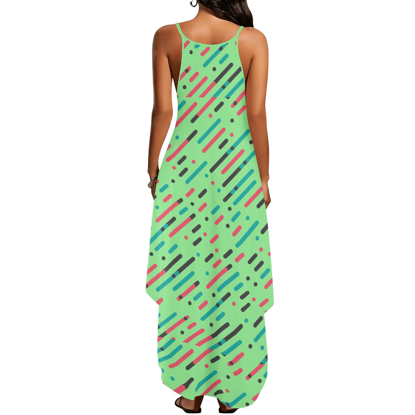 Gorgani Womens Elegant Sleeveless Evening Dress