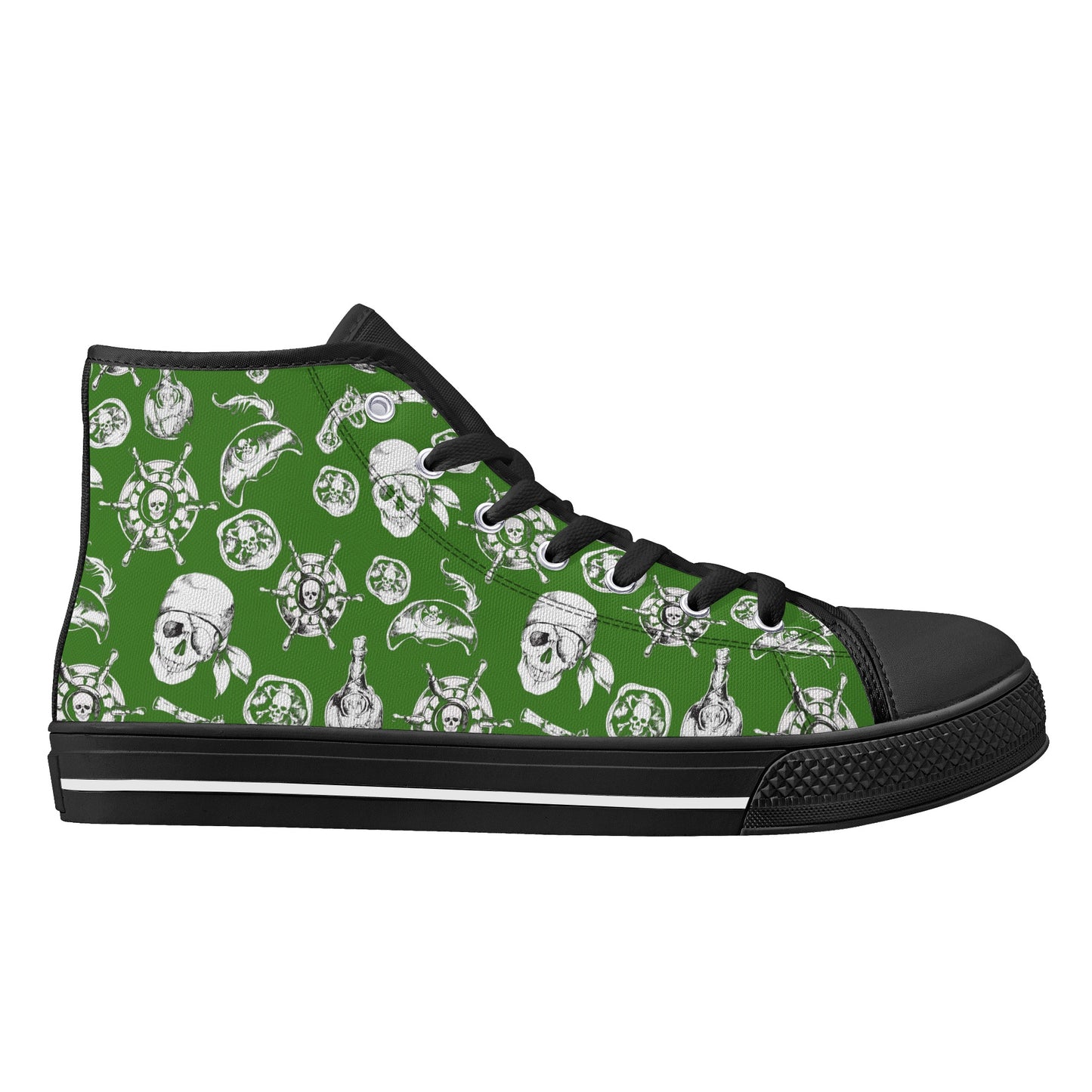 Mens High Top Canvas Shoes
