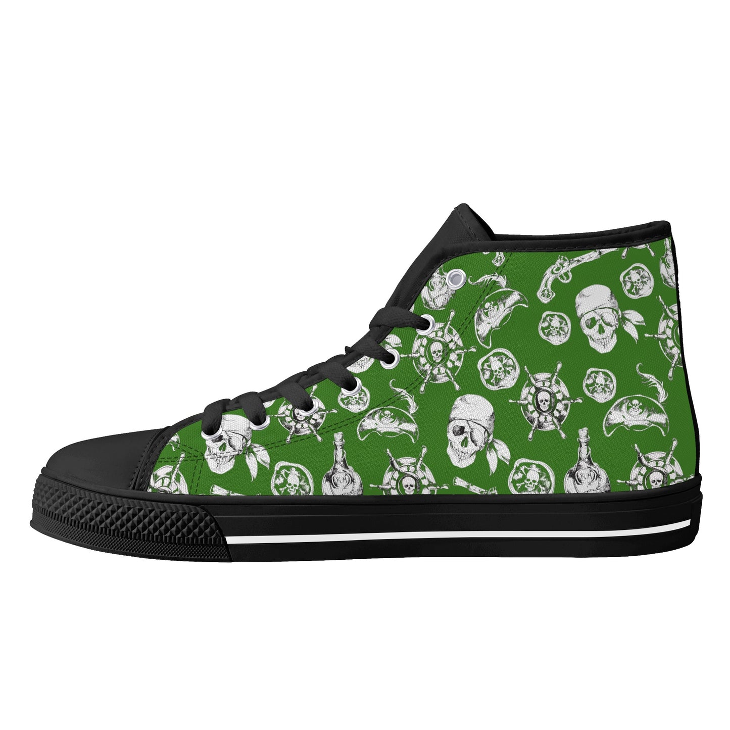 Mens High Top Canvas Shoes