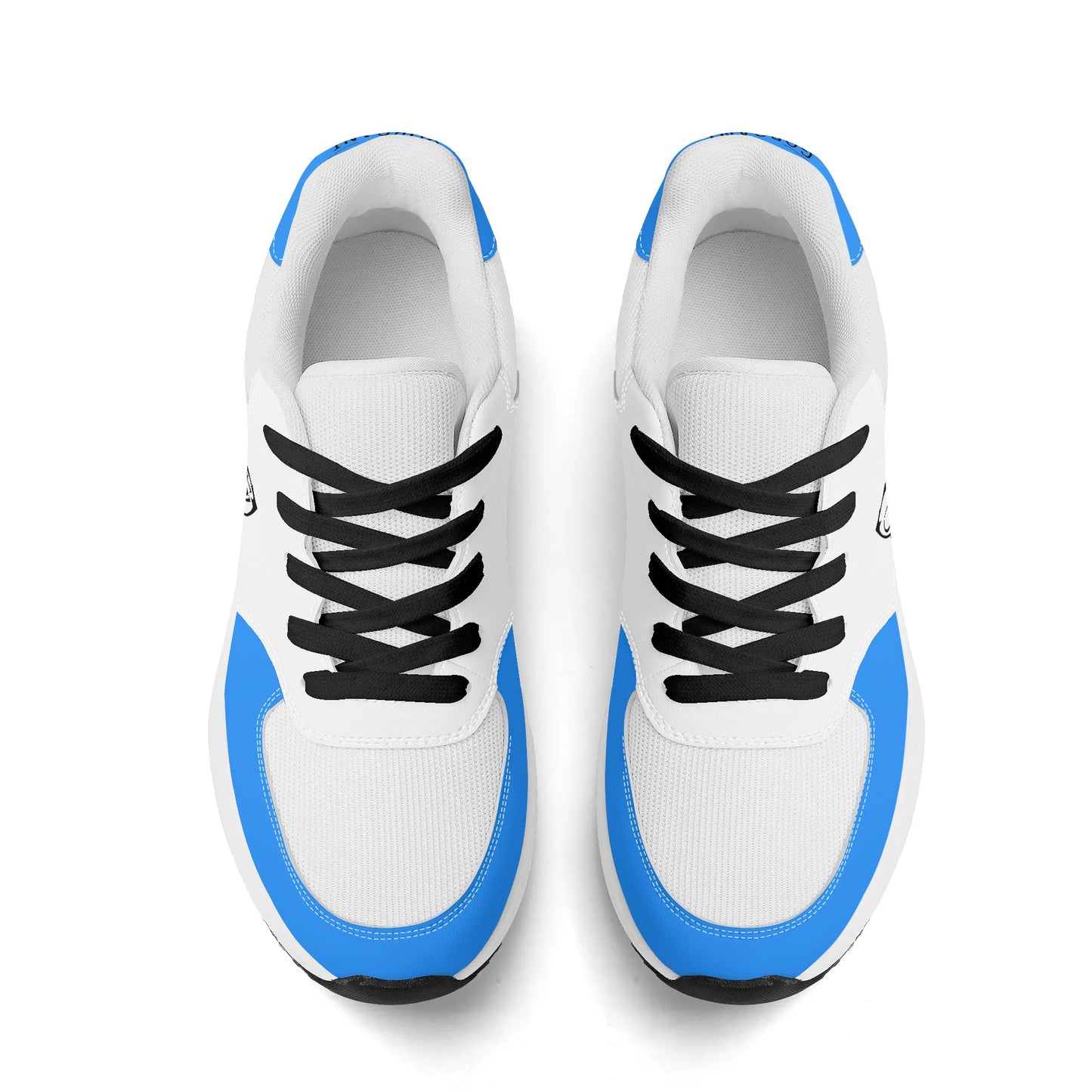 Adult Lightweight Brand Low Top Mesh and PU Platform Athletic Shoes
