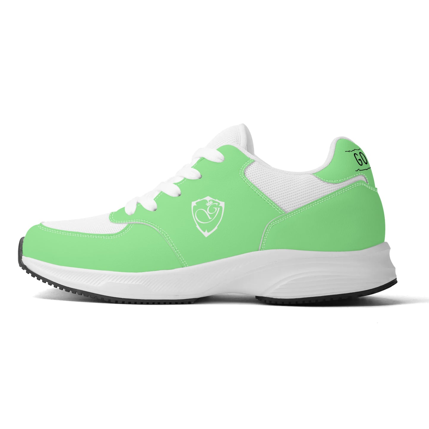 Gorgani Lightweight Brand Low Top Mesh and PU Platform Athletic Shoes