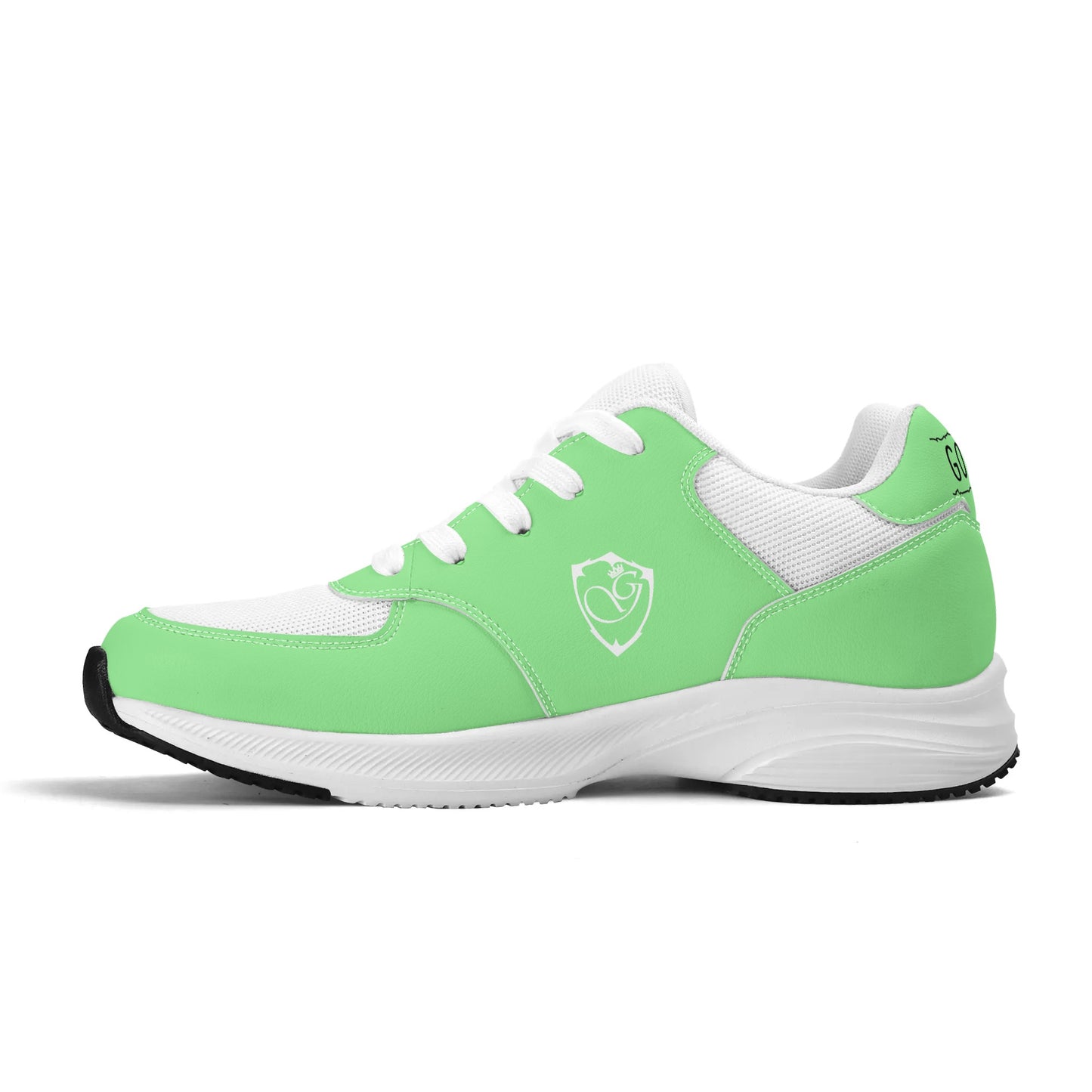 Gorgani Lightweight Brand Low Top Mesh and PU Platform Athletic Shoes