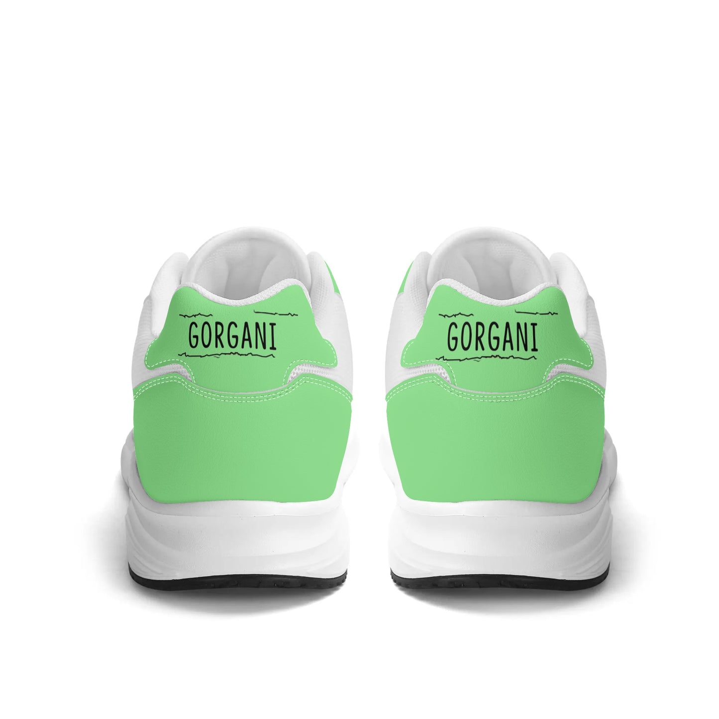 Gorgani Lightweight Brand Low Top Mesh and PU Platform Athletic Shoes