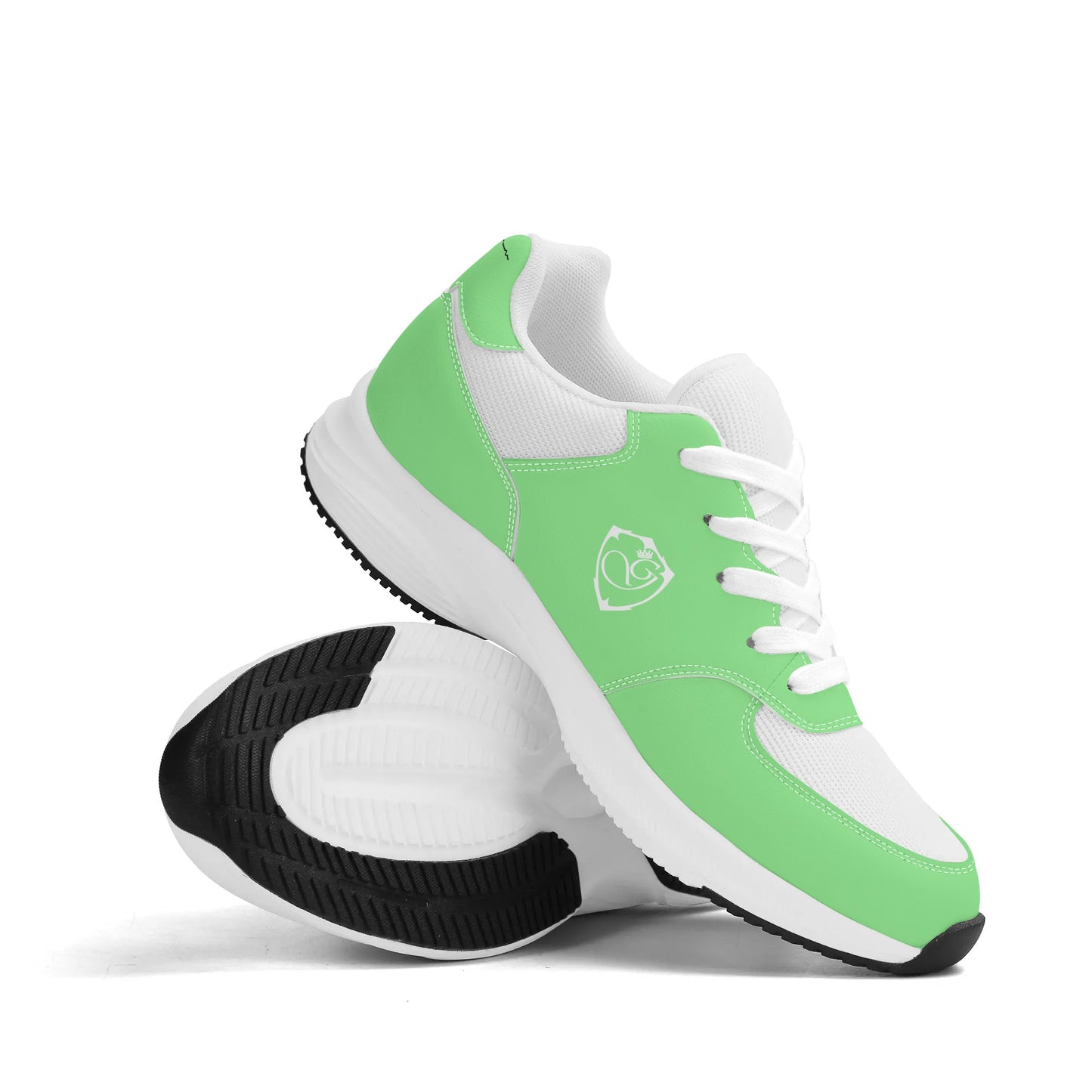 Gorgani Lightweight Brand Low Top Mesh and PU Platform Athletic Shoes