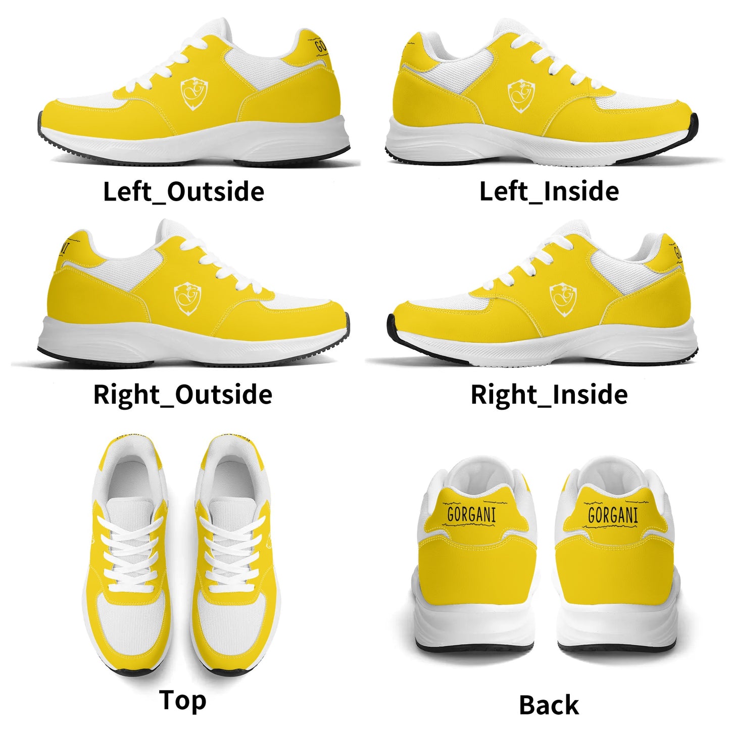 Adult Lightweight Brand Low Top Mesh and PU Platform Athletic Shoe
