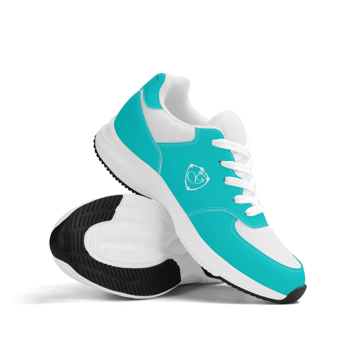 Adult Lightweight Brand Low Top Mesh and PU Platform Athletic Shoes WIth Gorgani Logo /Name
