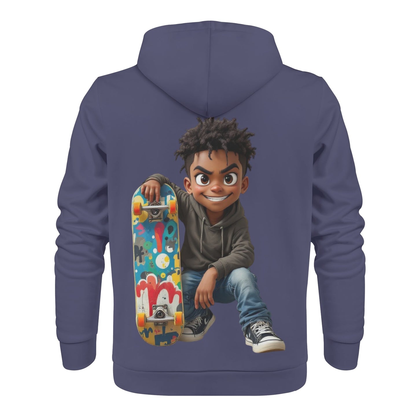 Gorgani skater life Classic Zip Up Hoodie Warm Jacket