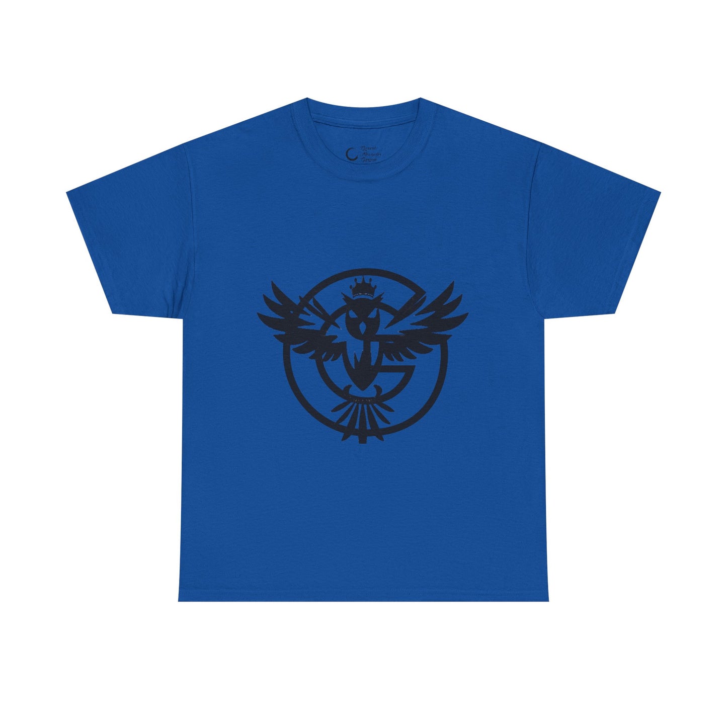 Gorgani Unisex Heavy Cotton Tee - Stylish Bird Graphic Tee for Casual Vibes