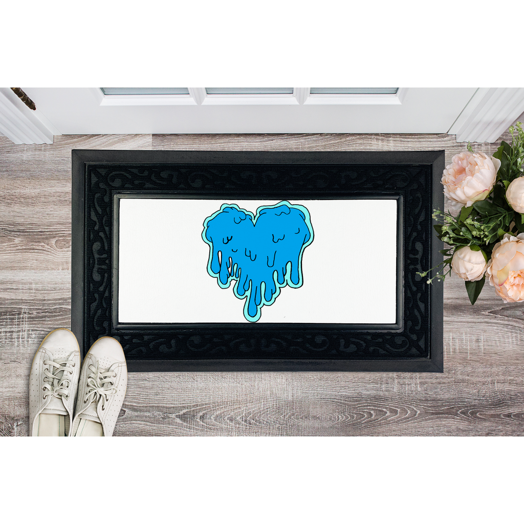 benzo heart Sublimation Heavy Duty Door Mat