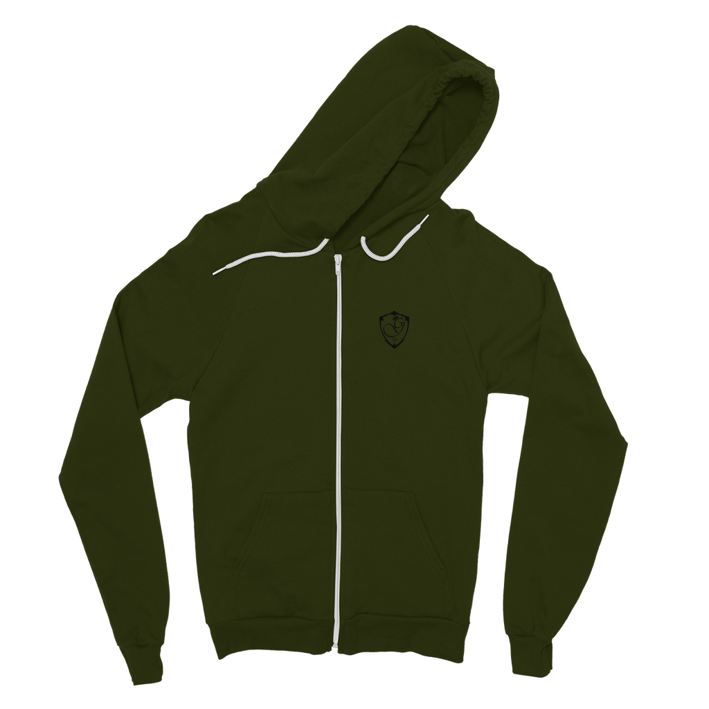 Feeling rich Classic Adult Zip Hoodie