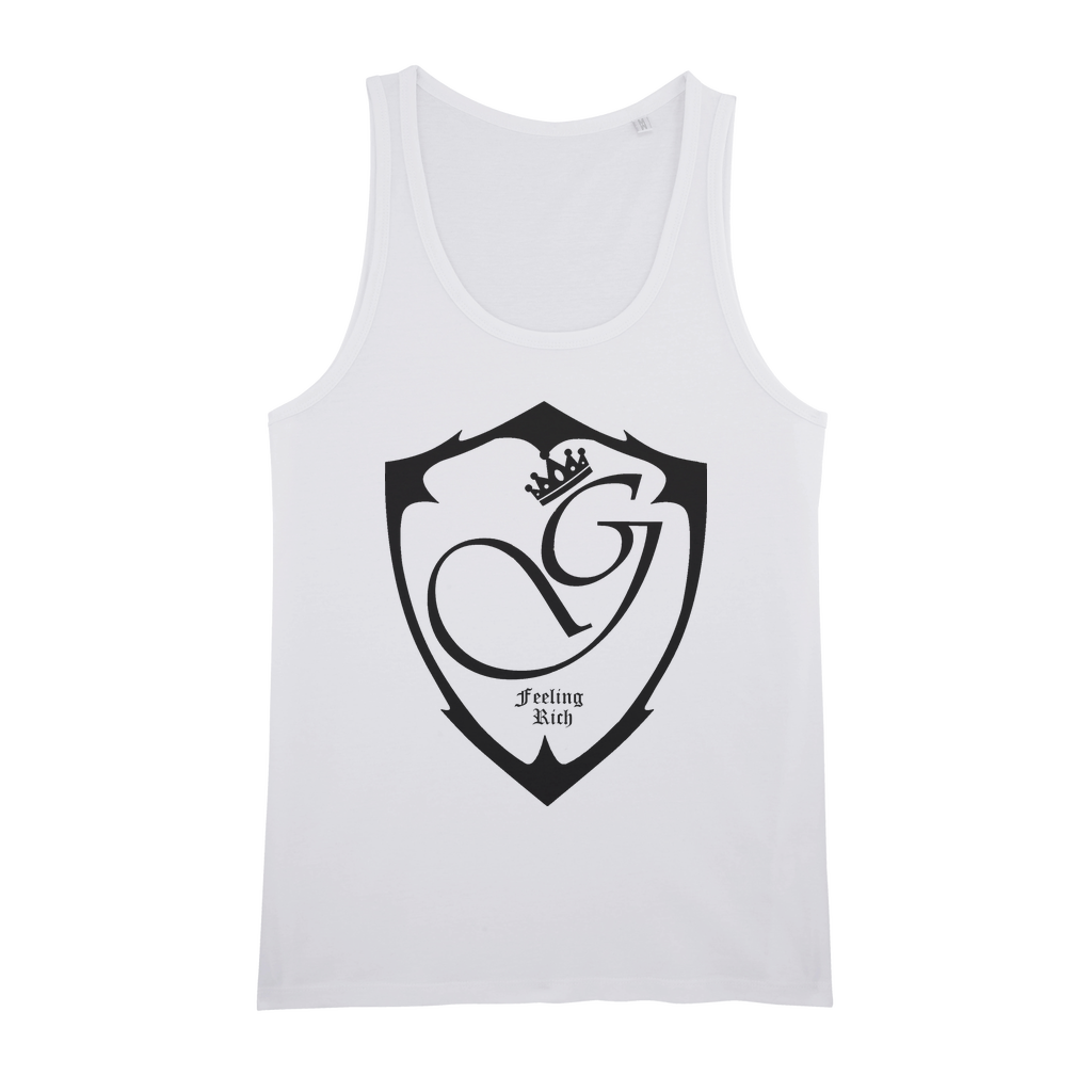 Feeling rich Organic Jersey Unisex Tank Top