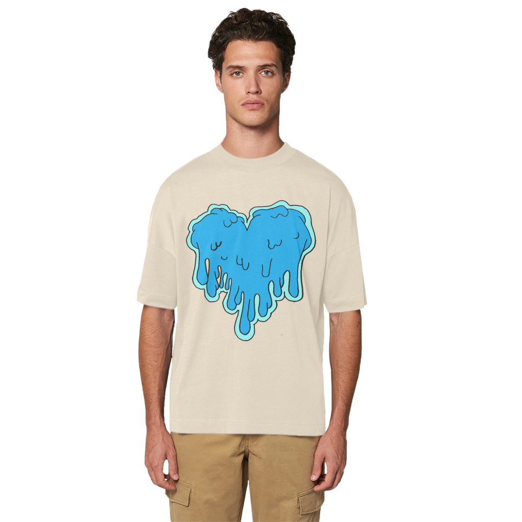 benzo heart Premium Organic Oversized T-Shirt