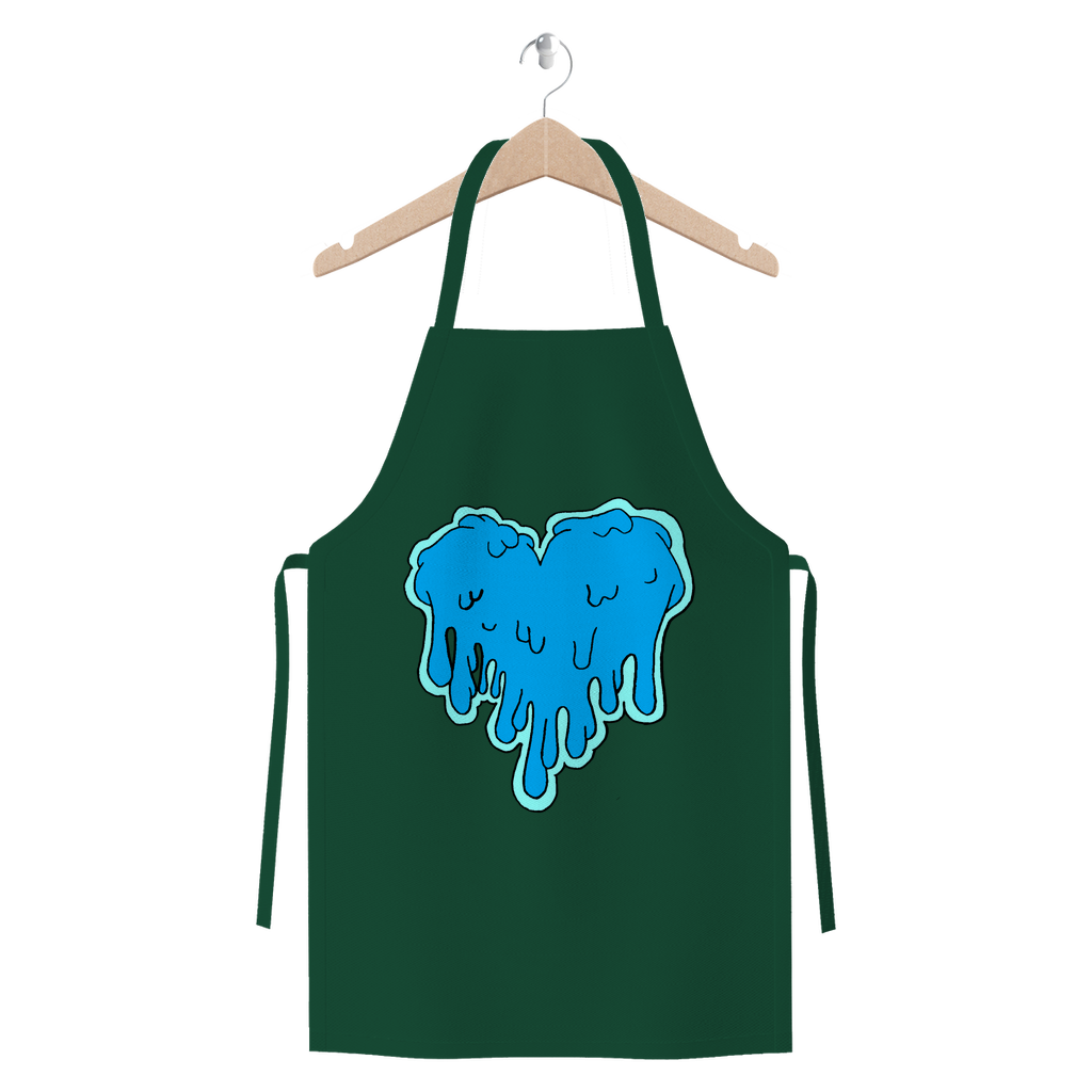 benzo heart Premium Jersey Apron